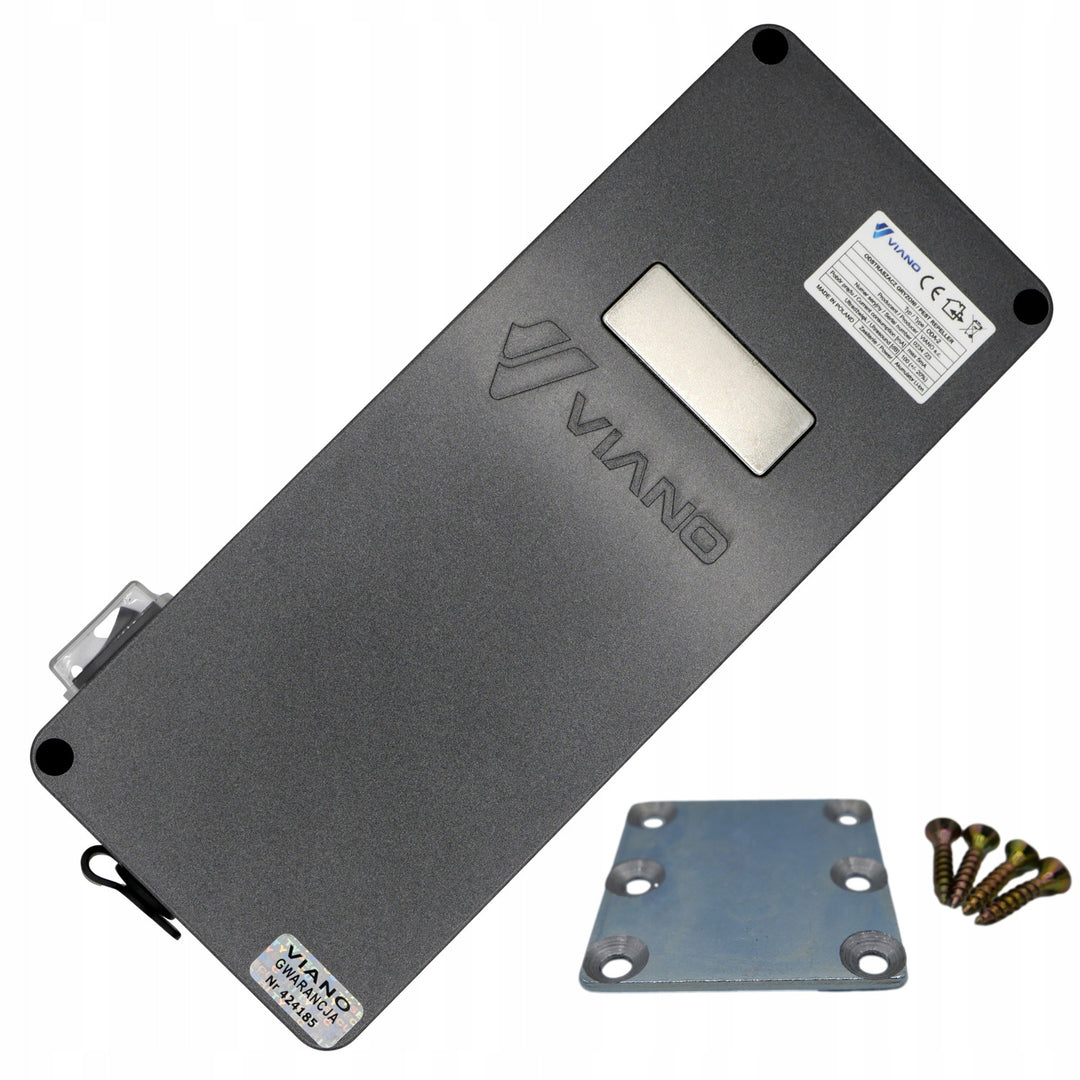 Viano rodent, martens, mice, and rat repeller, four ultrasonic emitters, 4Ah Li-ion battery, King