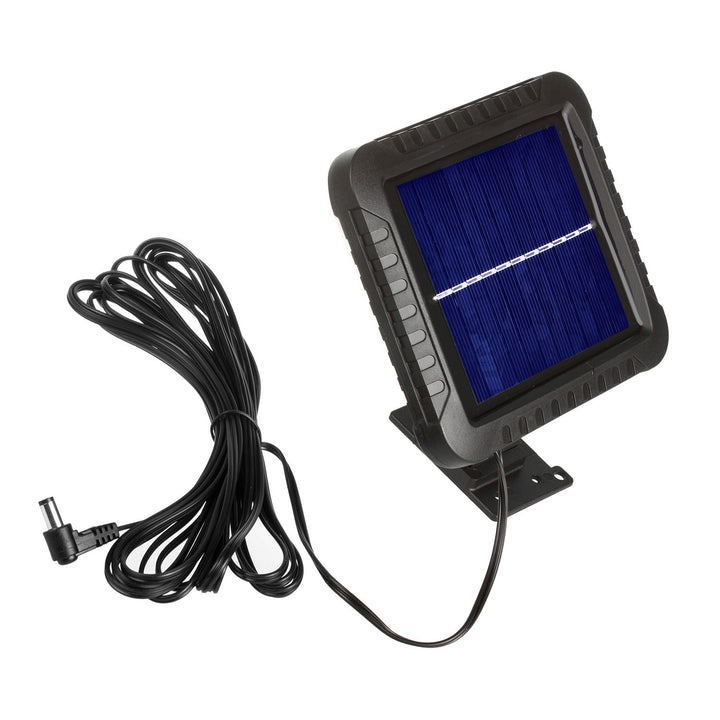Solar LED floodlight with Maclean motion sensor, IP44, 5W, 400lm, 6000K, 1300 mAh lithium battery, 5.5V DC MCE438, 2 pieces