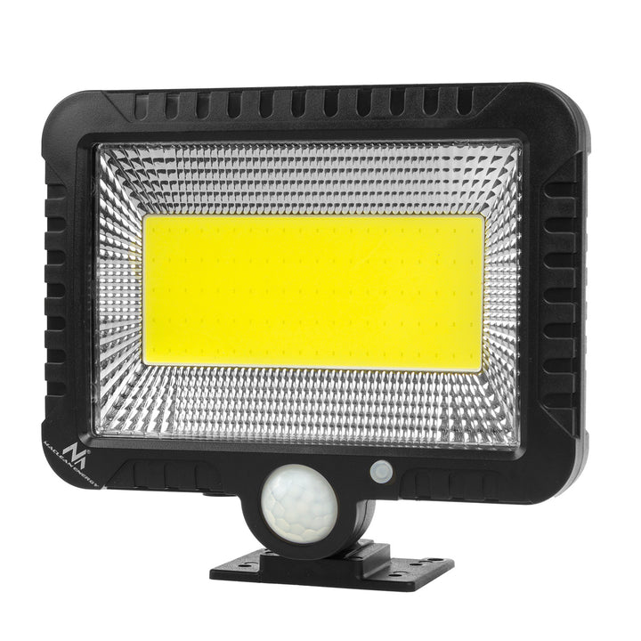 Solar LED floodlight with Maclean motion sensor, IP44, 5W, 400lm, 6000K, 1300 mAh lithium battery, 5.5V DC MCE438, 4 pieces