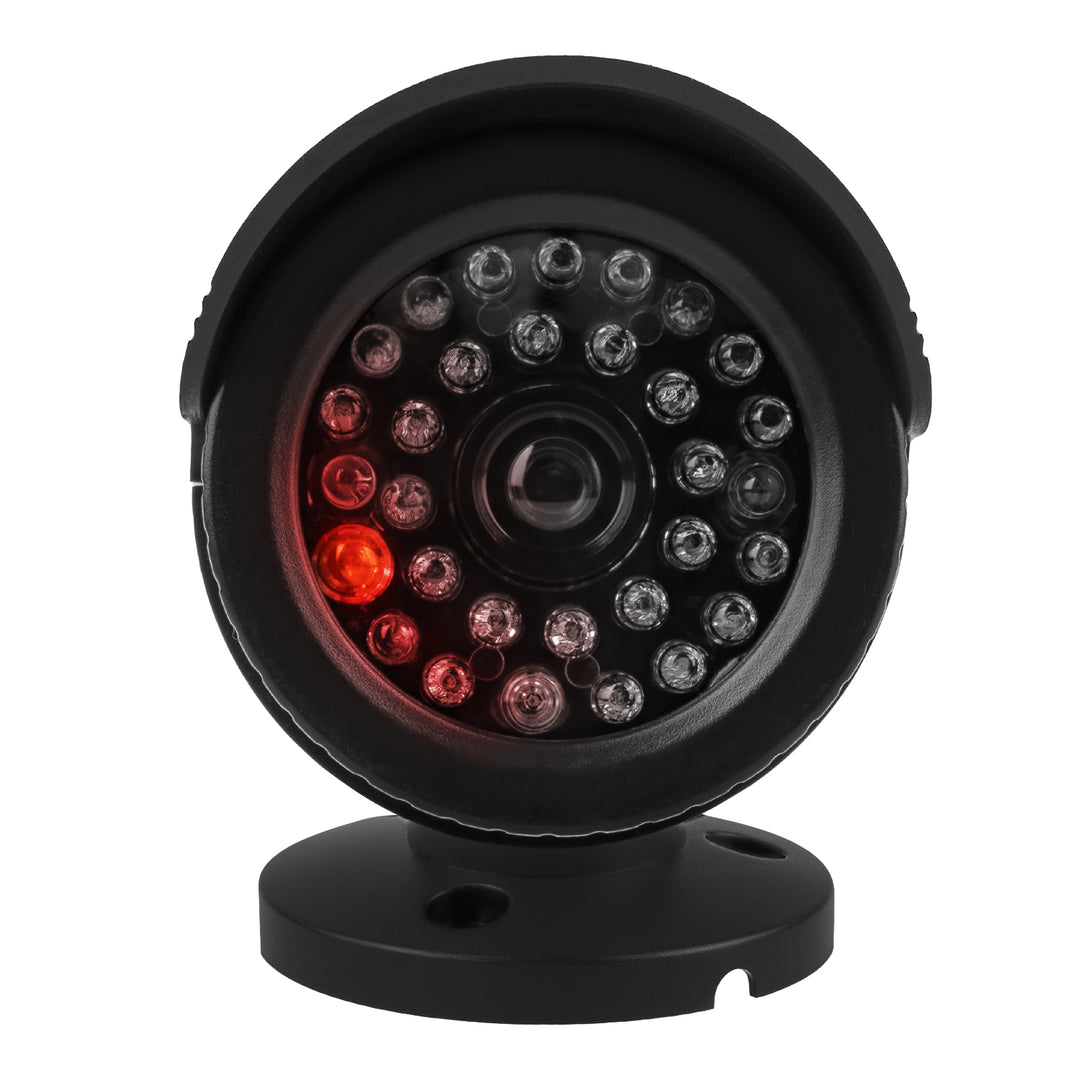 Set of two dummy tube cameras, IR LEDs, black, 2xAA power supply (included), ABS, IR1800 BT