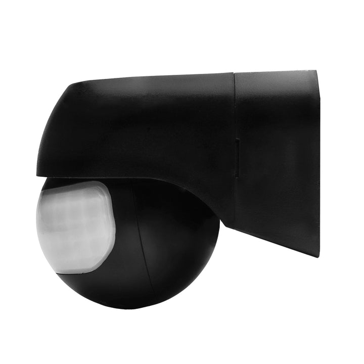 Maclean 12-24V PIR Motion Sensor, infrared, IP44, black, 12m range, max. load 60/120W, MCE623 B