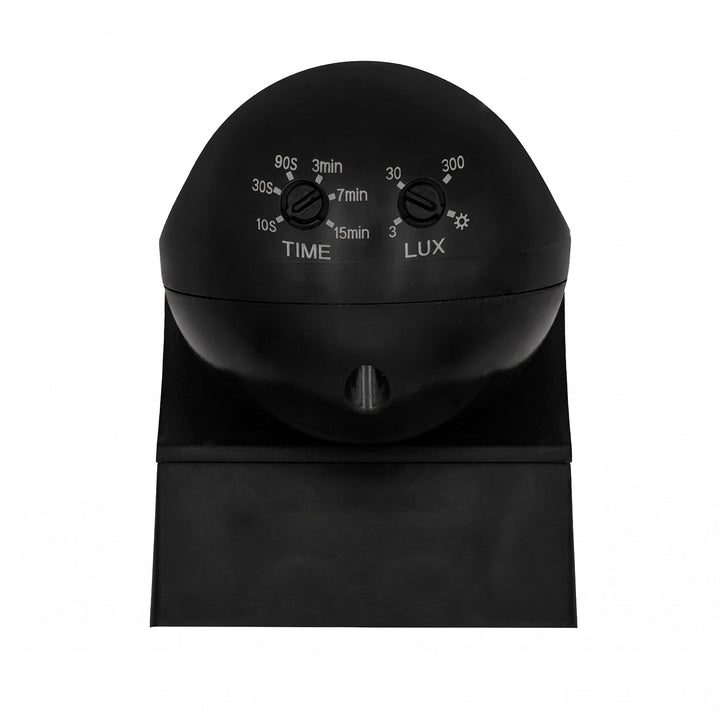 Maclean 12-24V PIR Motion Sensor, infrared, IP44, black, 12m range, max. load 60/120W, MCE623 B