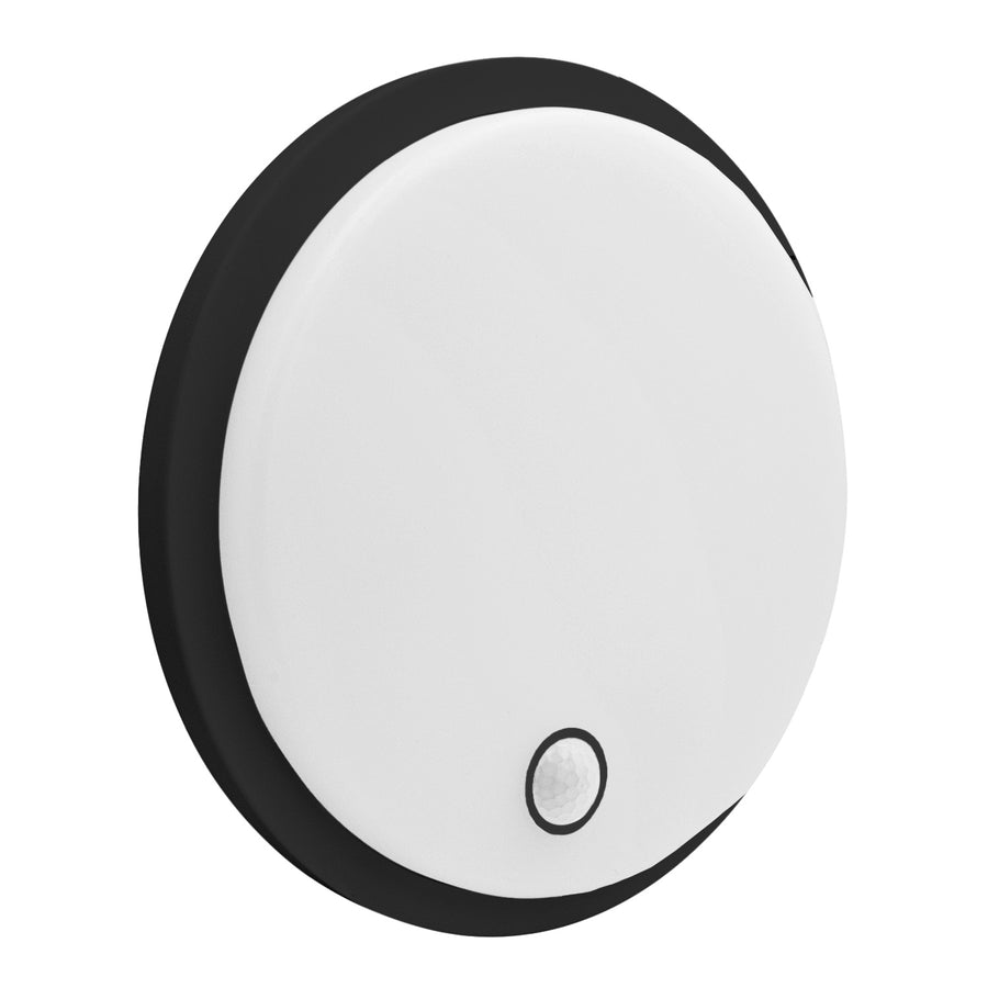 Maclean LED Light with Motion Sensor, PIR Sensor, Black, 10W/15W/18W, IP65, Color Temperature Adjustment 3000/4000/6000K, MCE535 B