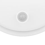Maclean LED Lamp with Motion Sensor, PIR Sensor, White, 10W/15W/18W, IP65, Adjustable Color Temperature 3000K/4000K/6000K, MCE535 W