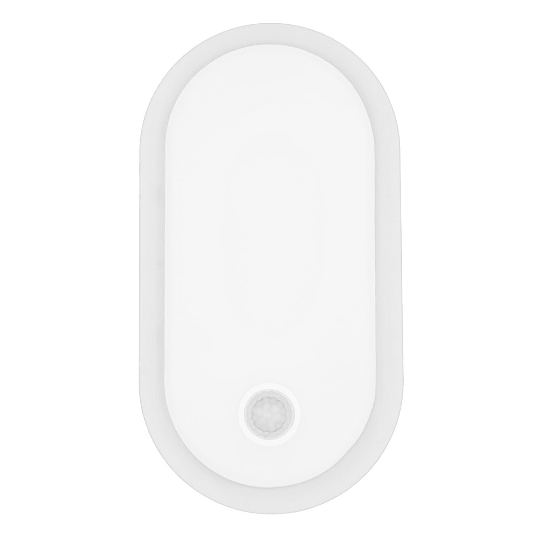 Maclean LED Light with Motion Sensor, PIR Sensor, White, 10W/15W/18W, IP65, Color Temperature Adjustable (3000K/4000K/6000K), MCE534 W