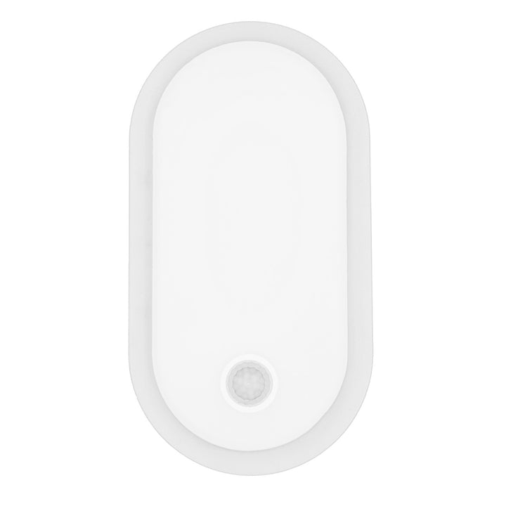Maclean LED Light with Motion Sensor, PIR Sensor, White, 10W/15W/18W, IP65, Color Temperature Adjustable (3000K/4000K/6000K), MCE534 W