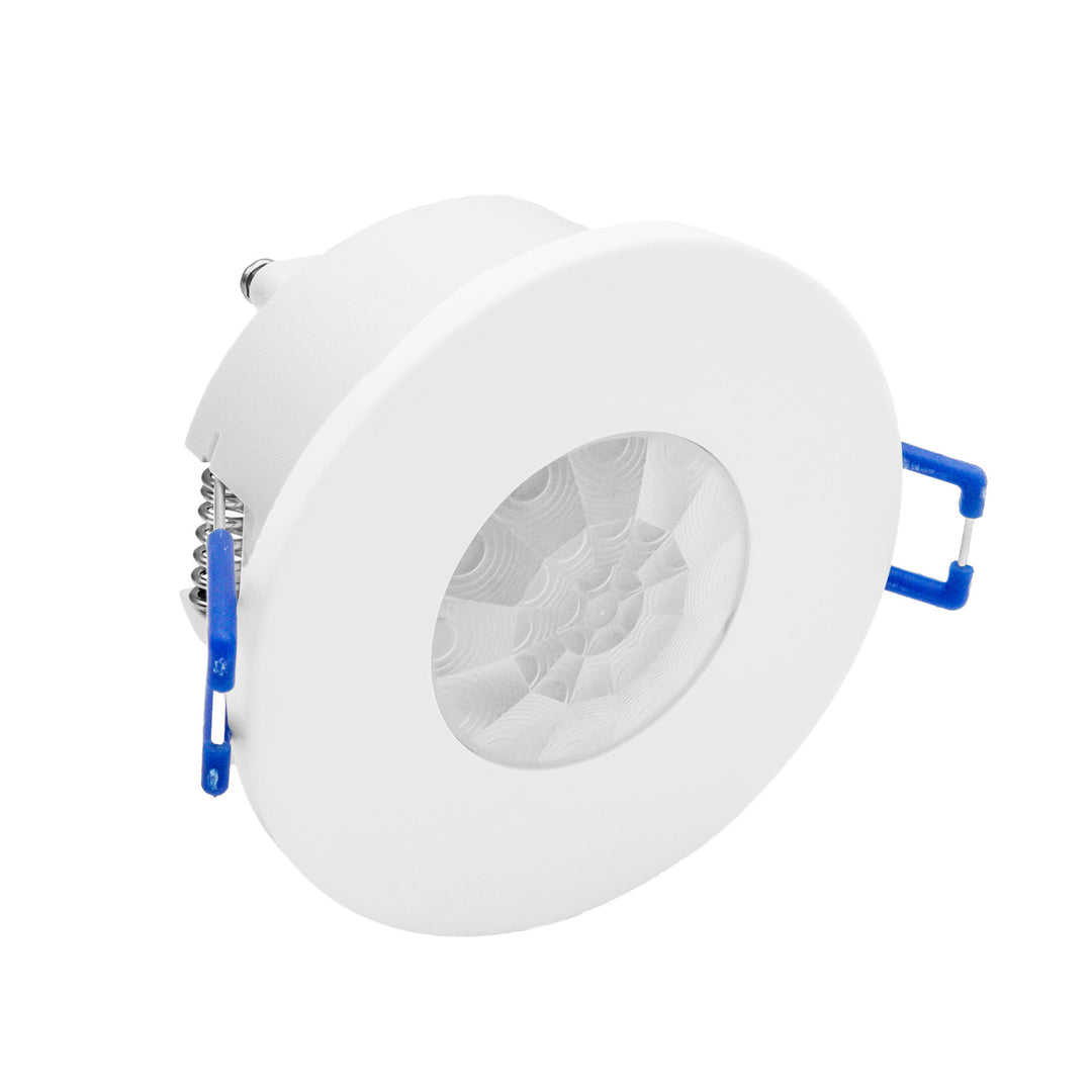 Maclean PIR Motion Sensor, Flush-Mount, 8 m Range, 600 W/1200 W, 220–240 V AC, 50/60 Hz, MCE821