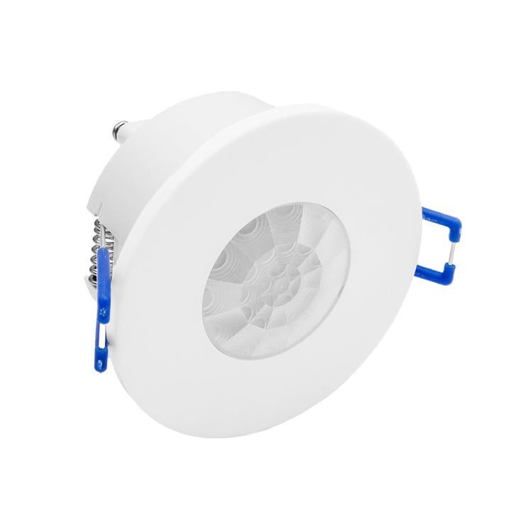 Maclean PIR Motion Sensor, Flush-Mount, 8 m Range, 600 W/1200 W, 220–240 V AC, 50/60 Hz, MCE821