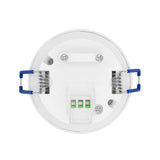 Maclean PIR Motion Sensor, Flush-Mount, 8 m Range, 600 W/1200 W, 220–240 V AC, 50/60 Hz, MCE821