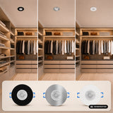 Maclean PIR Motion Sensor, Flush-Mount, 8 m Range, 600 W/1200 W, 220–240 V AC, 50/60 Hz, MCE821
