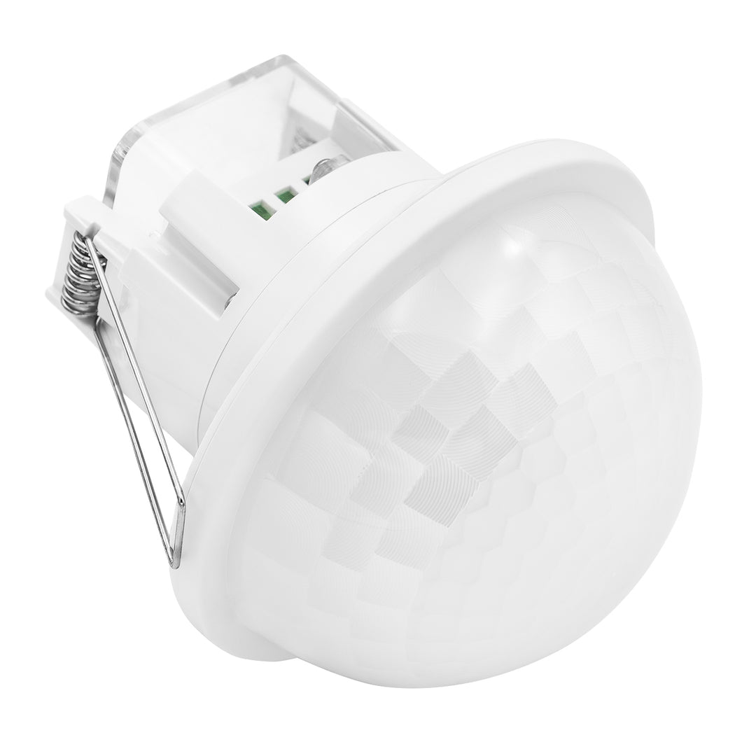 Maclean PIR Motion Sensor, flush-mounted, detection range 10x40m, 1000W/2000W, 220-240V AC, 50/60Hz, IP54, MCE822