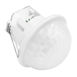 Maclean PIR Motion Sensor, flush-mounted, detection range 10x40m, 1000W/2000W, 220-240V AC, 50/60Hz, IP54, MCE822