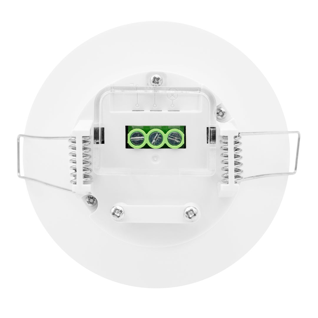 Maclean PIR Motion Sensor, flush-mounted, detection range 10x40m, 1000W/2000W, 220-240V AC, 50/60Hz, IP54, MCE822