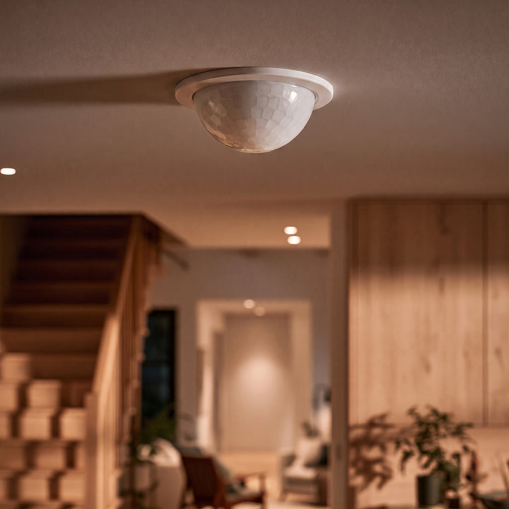 Maclean PIR Motion Sensor, flush-mounted, detection range 10x40m, 1000W/2000W, 220-240V AC, 50/60Hz, IP54, MCE822