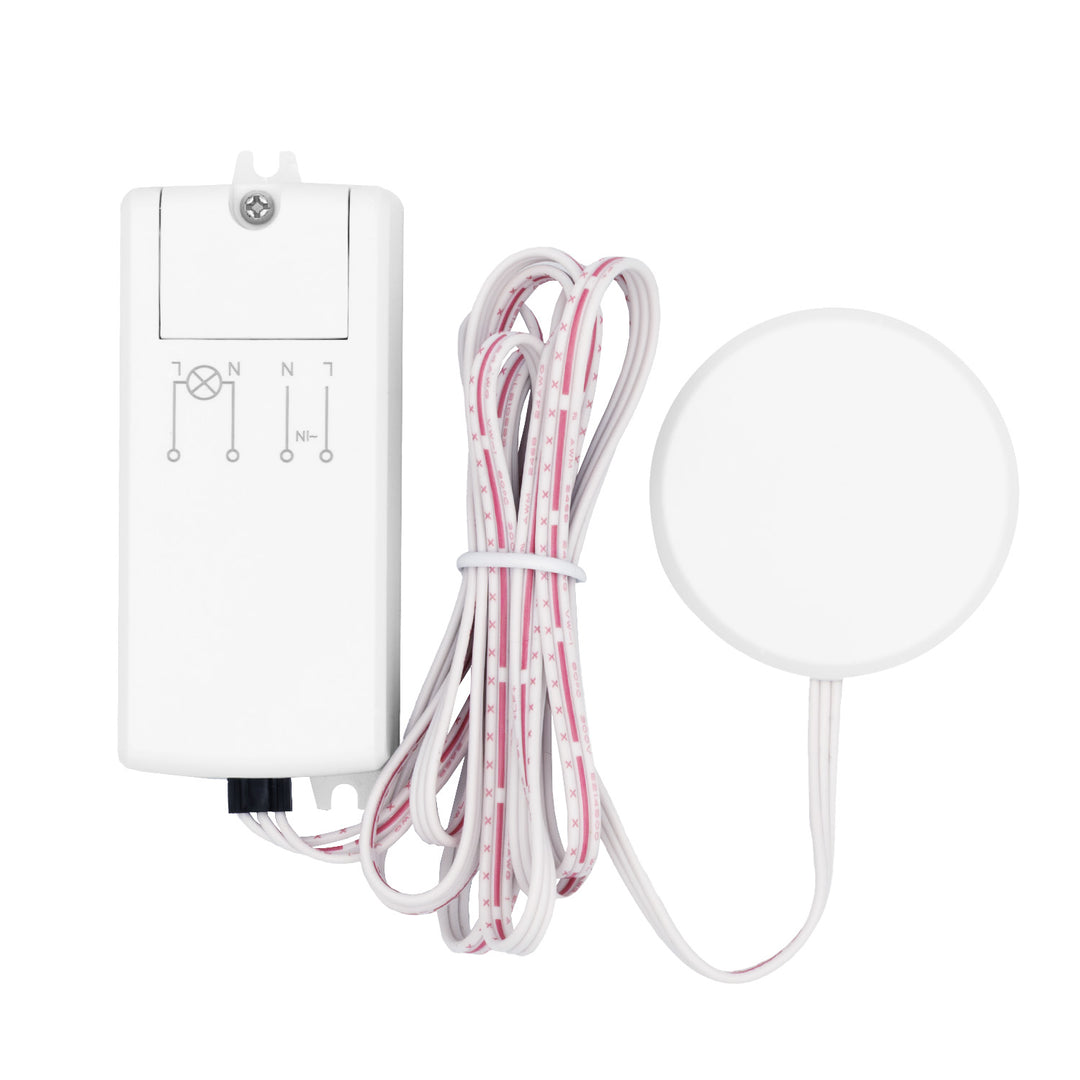 Maclean Flush-Mount Touch Switch, <40 mm, 110–240 V AC, max. load 600 W for LEDs, MCE824