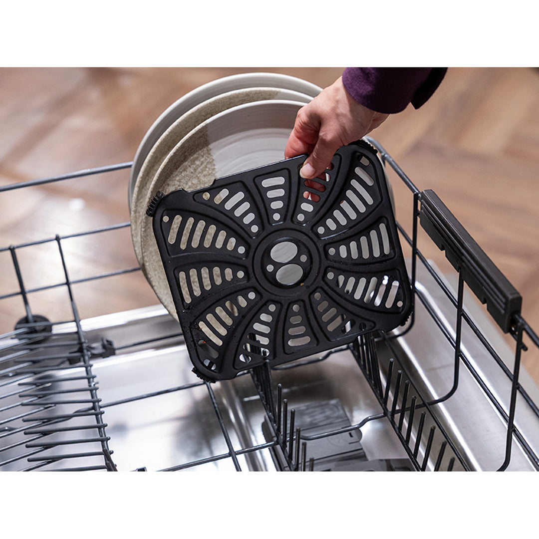 LAFE oil-free fryer, air fryer, 2 compartments, 5 L, 2460 W, LCD display, Dual Fry