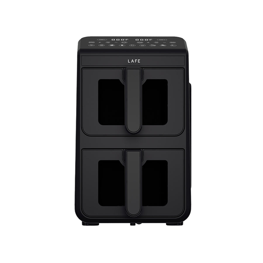 LAFE oil-free fryer, air fryer, 2 compartments, 5 L, 2460 W, LCD display, Dual Fry