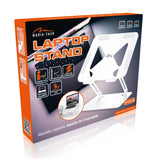 Adjustable, ergonomic laptop stand for 10-17 inch laptops LAPTOP STAND MT2661W, Mediatech