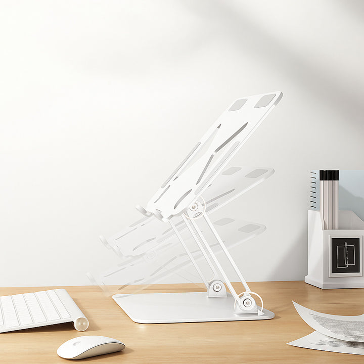 Adjustable, ergonomic laptop stand for 10-17 inch laptops LAPTOP STAND MT2661W, Mediatech