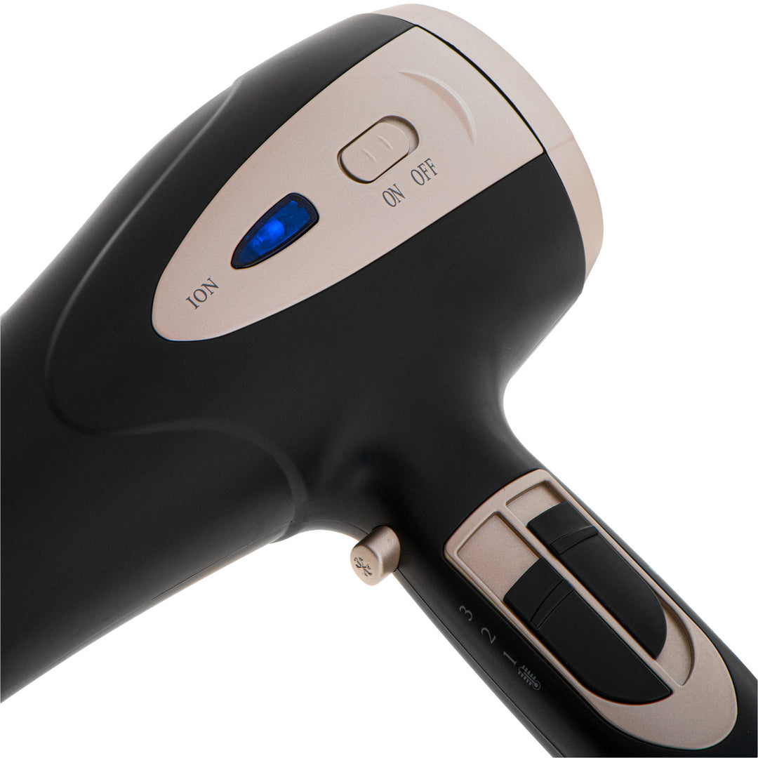 Mesko hair dryer, ionization function, diffuser, 2200W power, black, MS 2287