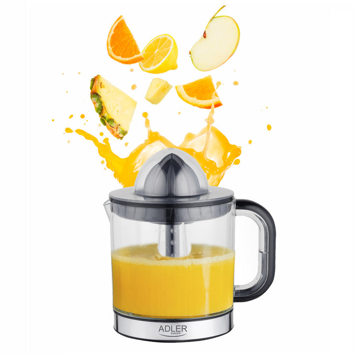 Adler citrus juicer, capacity 1.2 l, maximum power 60 W, black, AD 4012