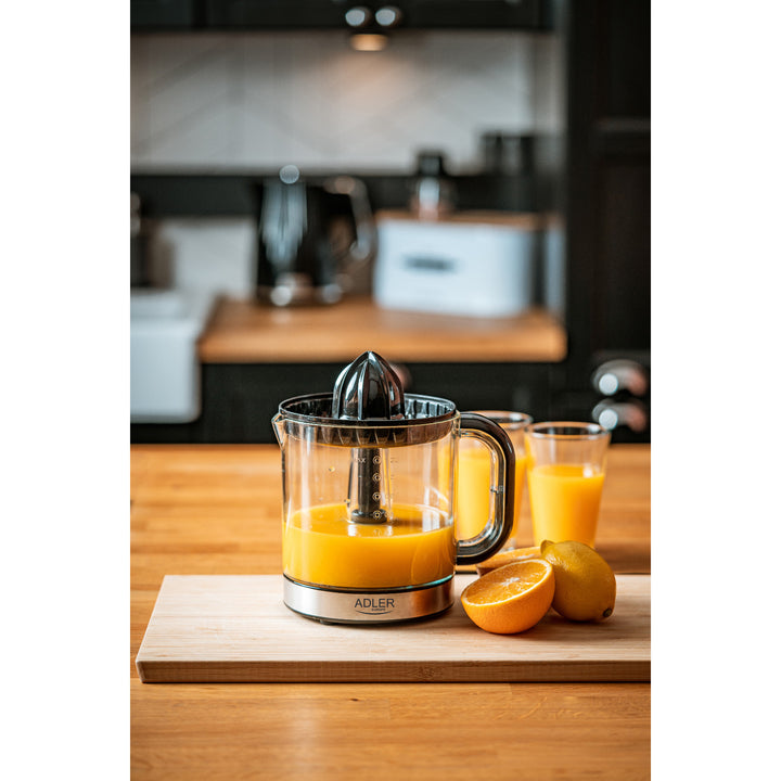 Adler citrus juicer, capacity 1.2 l, maximum power 60 W, black, AD 4012