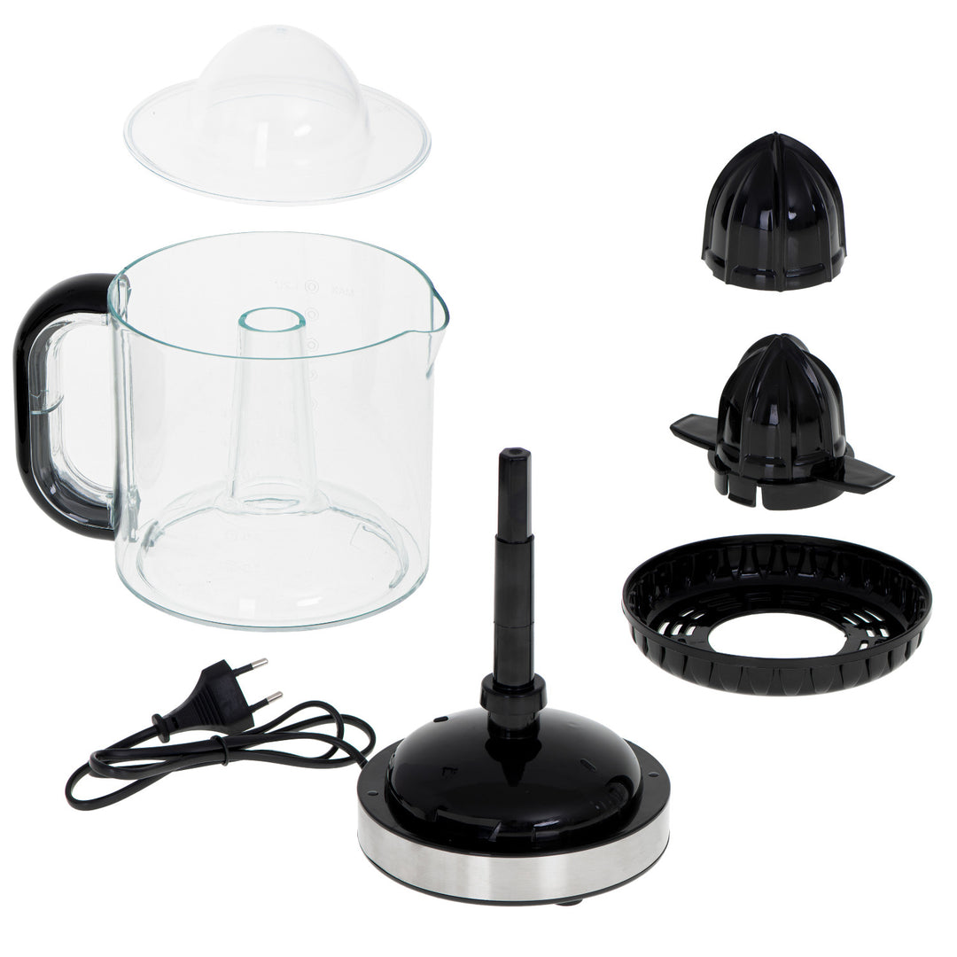 Adler citrus juicer, capacity 1.2 l, maximum power 60 W, black, AD 4012