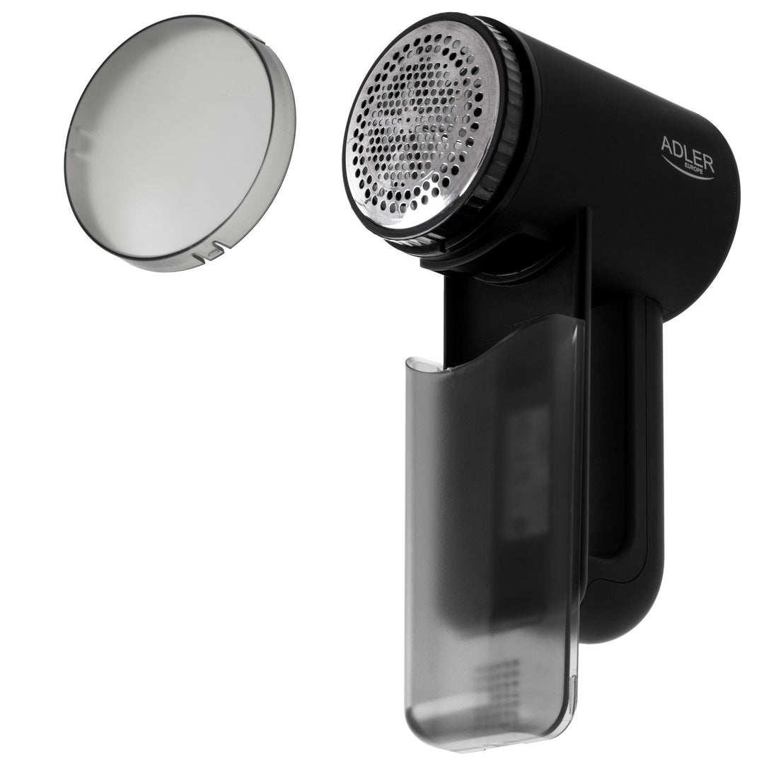 Adler fabric shaver, LCD display, 3 operating speeds, black, AD 9617 black