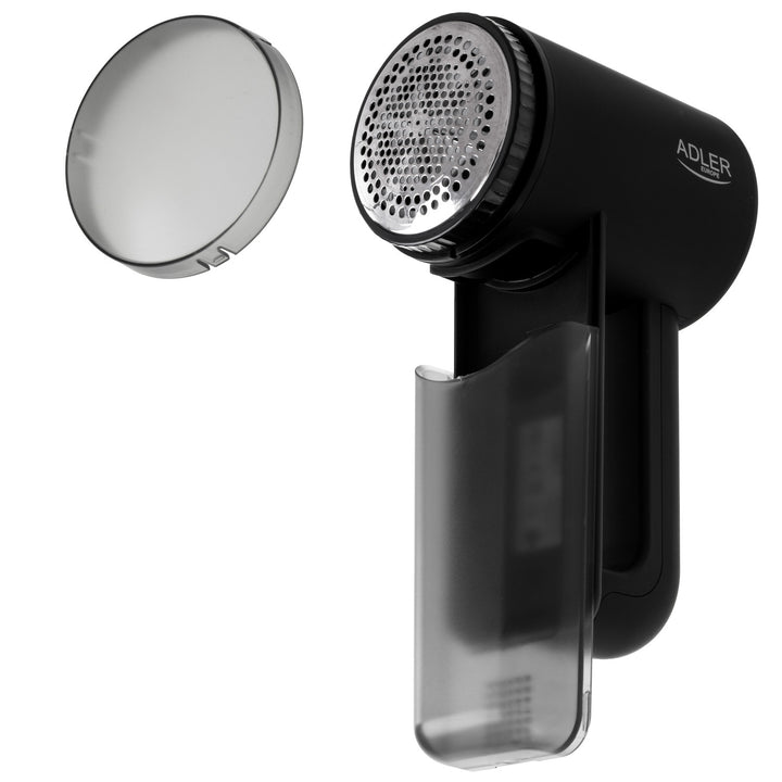 Adler fabric shaver, LCD display, 3 operating speeds, black, AD 9617 black