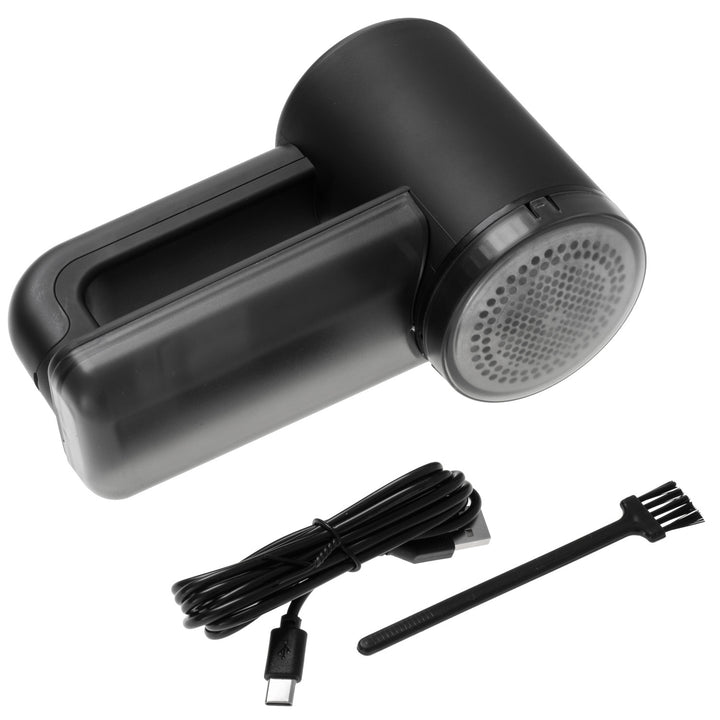 Adler fabric shaver, LCD display, 3 operating speeds, black, AD 9617 black