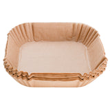 Paper inserts for deep fryers, air fryers, Adler, 16 cm, up to 240°C, biodegradable, 100 pieces, AD 6731