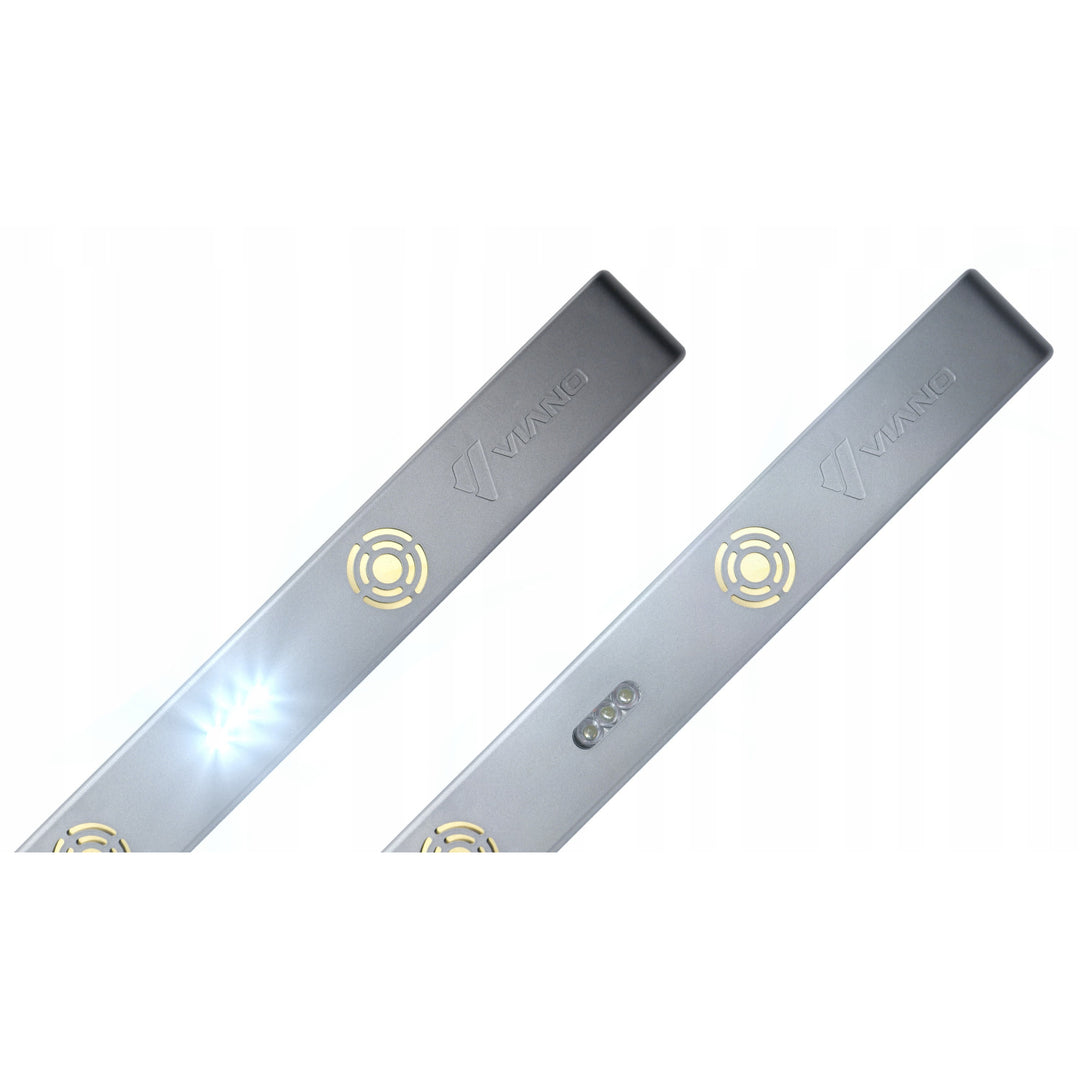 Viano repeller for rodents, martens, mice, rats, weasels, three strobe panels, four speakers, Long Strob