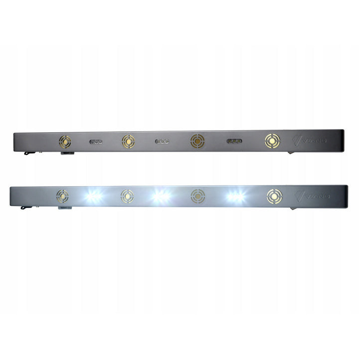 Viano repeller for rodents, martens, mice, rats, weasels, three strobe panels, four speakers, Long Strob