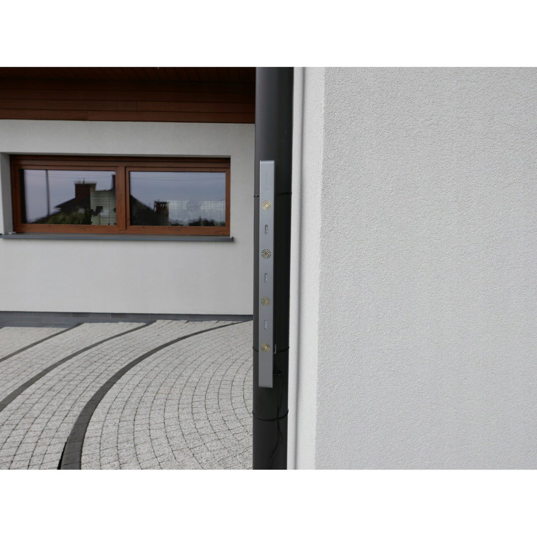 Viano repeller for rodents, martens, mice, rats, weasels, three strobe panels, four speakers, Long Strob