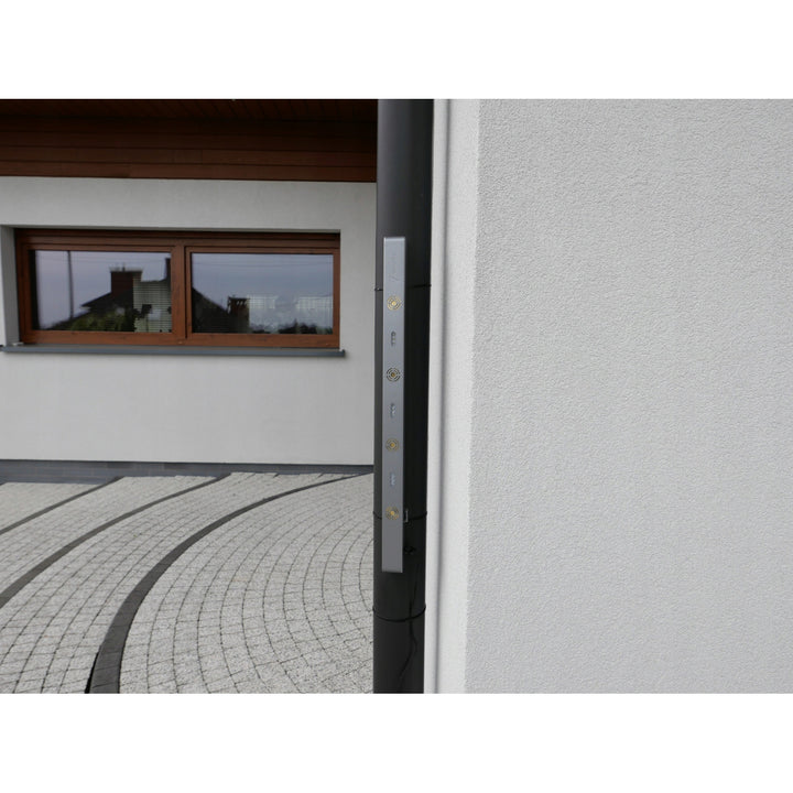 Viano repeller for rodents, martens, mice, rats, weasels, three strobe panels, four speakers, Long Strob