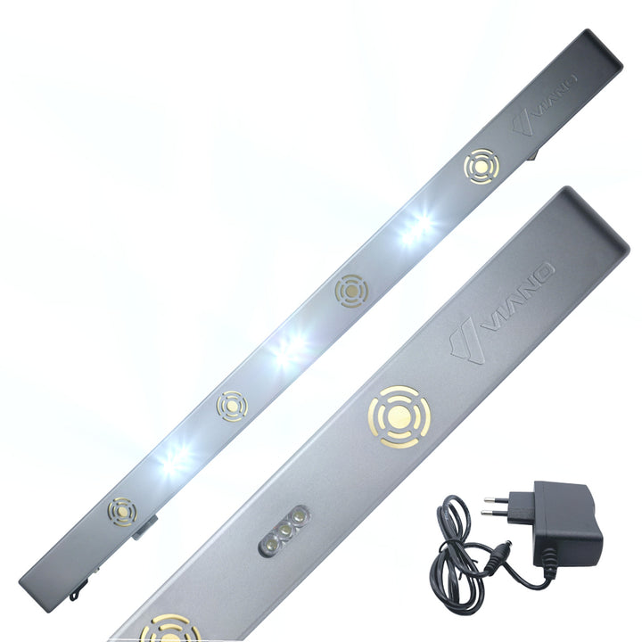 Viano repeller for rodents, martens, mice, rats, weasels, three strobe panels, four speakers, Long Strob