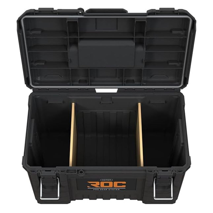 Keter ROC XL Pro Gear 2.0 tool box, load capacity 72 kg, Pro Mount handles, can be hung on the wall, 256980