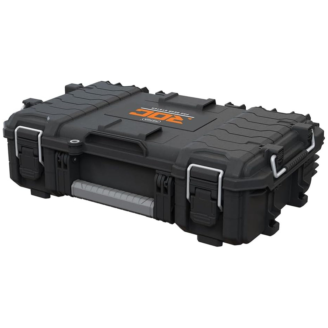 Keter ROC Pro Gear 2.0 Tool Case, 36 kg load capacity, padlock slot, dust- and water-resistant seal, organizer with lid included, wall-mountable, 256979