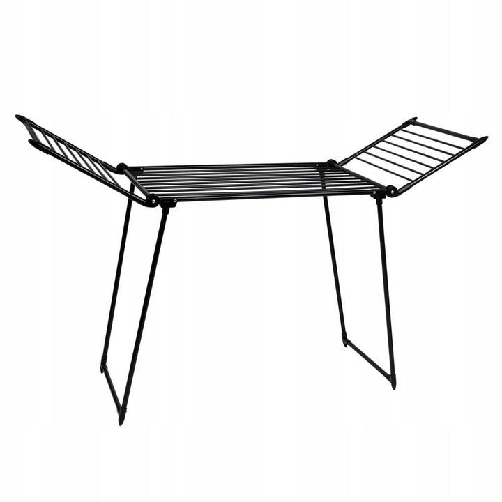 Promis clothes dryer, thick and durable tubes, two folding wings, external and internal, large rod spacing, SU120