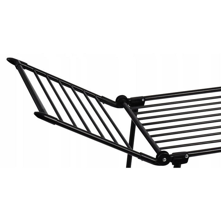 Promis clothes dryer, thick and durable tubes, two folding wings, external and internal, large rod spacing, SU120