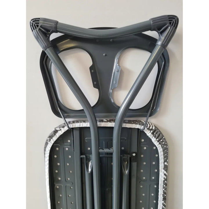 Promis ironing board, large and stable, 8-step height adjustment, leg lock, PKD80 Comfort Plus