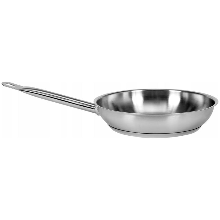 Professional Yato Gastro frying pan, suitable for all types of cookers, made of stainless steel, diameter 24 cm, capacity 2.3L, dishwasher safe, YG-00101