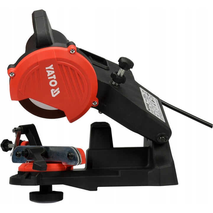 Yato electric sharpener for chainsaw cutting chains, power 85W, rotational speed 5500 rpm, sharpening angle 0-35°, metal guide, 1.8m cord, YT-84990