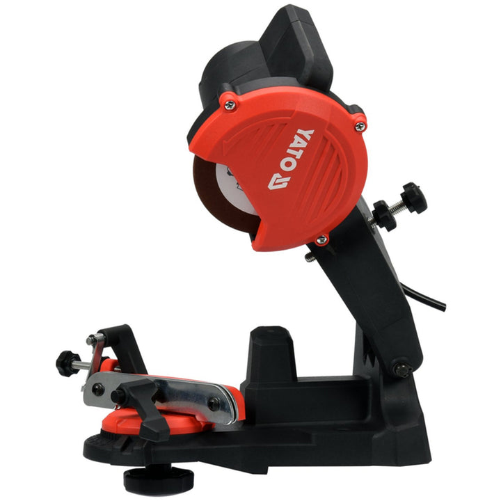 Yato electric sharpener for chainsaw cutting chains, power 85W, rotational speed 5500 rpm, sharpening angle 0-35°, metal guide, 1.8m cord, YT-84990