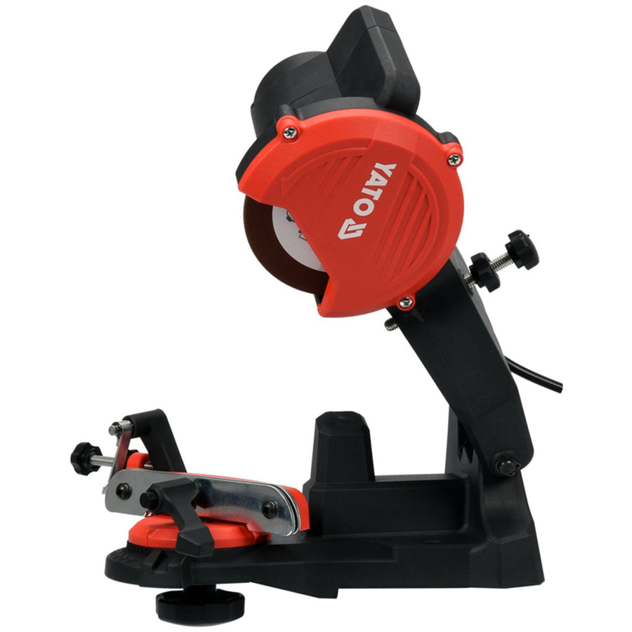 Yato electric sharpener for chainsaw cutting chains, power 85W, rotational speed 5500 rpm, sharpening angle 0-35°, metal guide, 1.8m cord, YT-84990