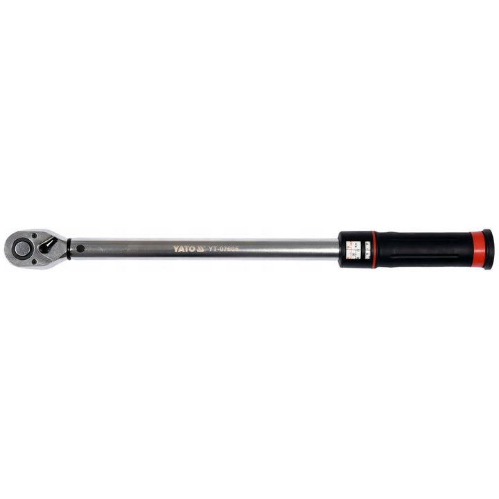 Yato torque wrench, made of chrome-molybdenum steel, packed in a case, torque scale located in the wrench handle, YT-07605