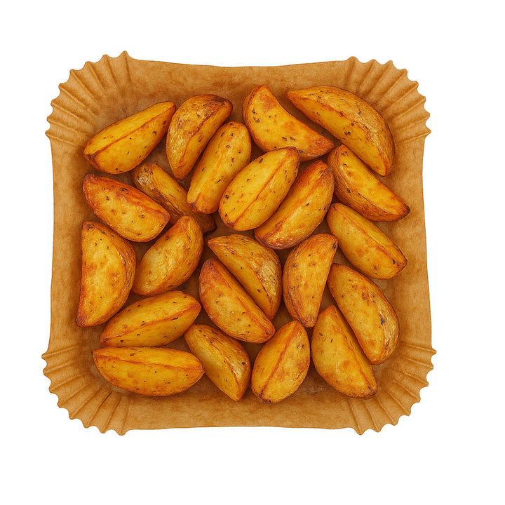 Paper inserts for deep fryers, air fryers, Adler, 16 cm, up to 240°C, biodegradable, 300 pieces, AD 6731