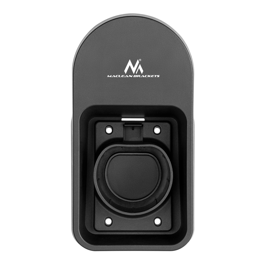 Maclean EV Charger Cable and Plug Wall Mount, Universal, Type 2, Max. Load 10 kg, MC-901