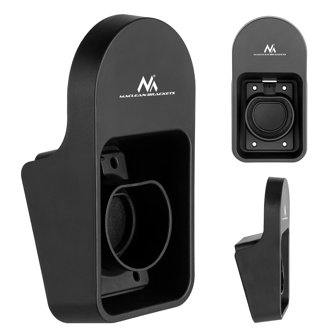 Maclean EV Charger Cable and Plug Wall Mount, Universal, Type 2, Max. Load 10 kg, MC-901