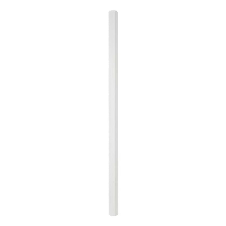 Maclean Aluminum Cable Cover Strip, 33x18x750 mm, White, MCTV-897 W